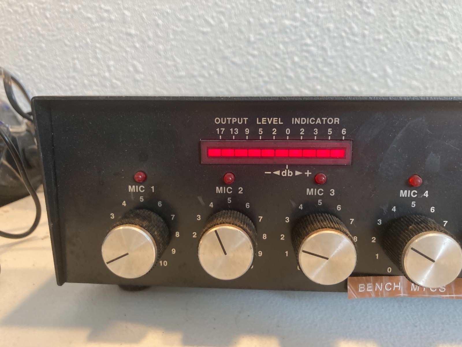 Bogen Amm-4 Amplifier With Rack Panel Mounts!