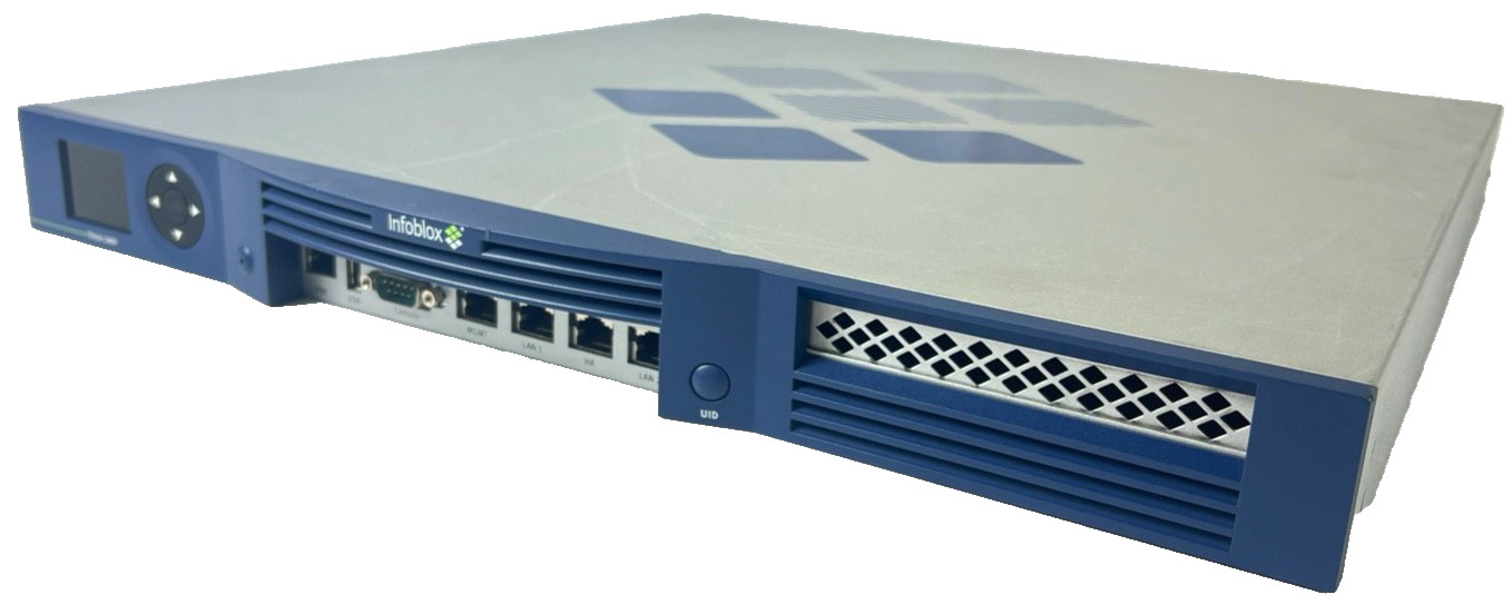 Infoblox Trinzic 1400 IB-1400-MRI Physical Appliance Network Factory Reset