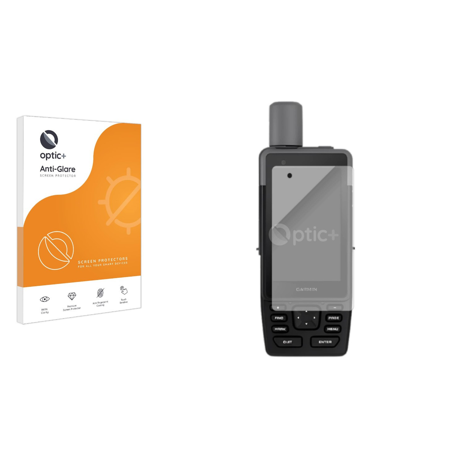 Optic+ Anti-Glare Screen Protector for Garmin GPSMAP H1