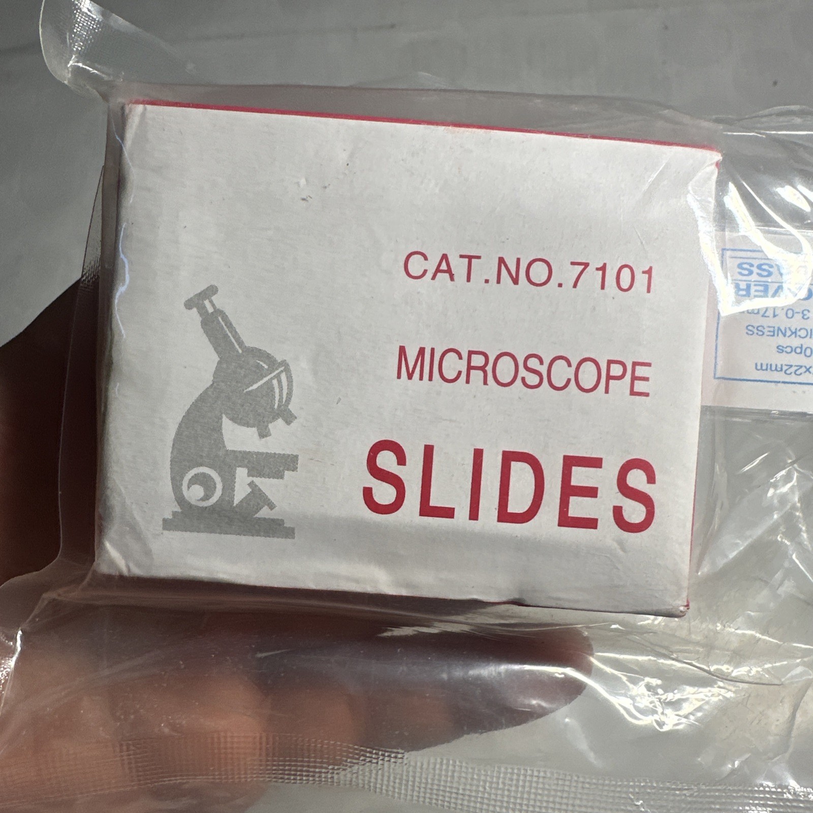 (#46). Microscope Slides 50 pcs with 100 Cover Glass Slips