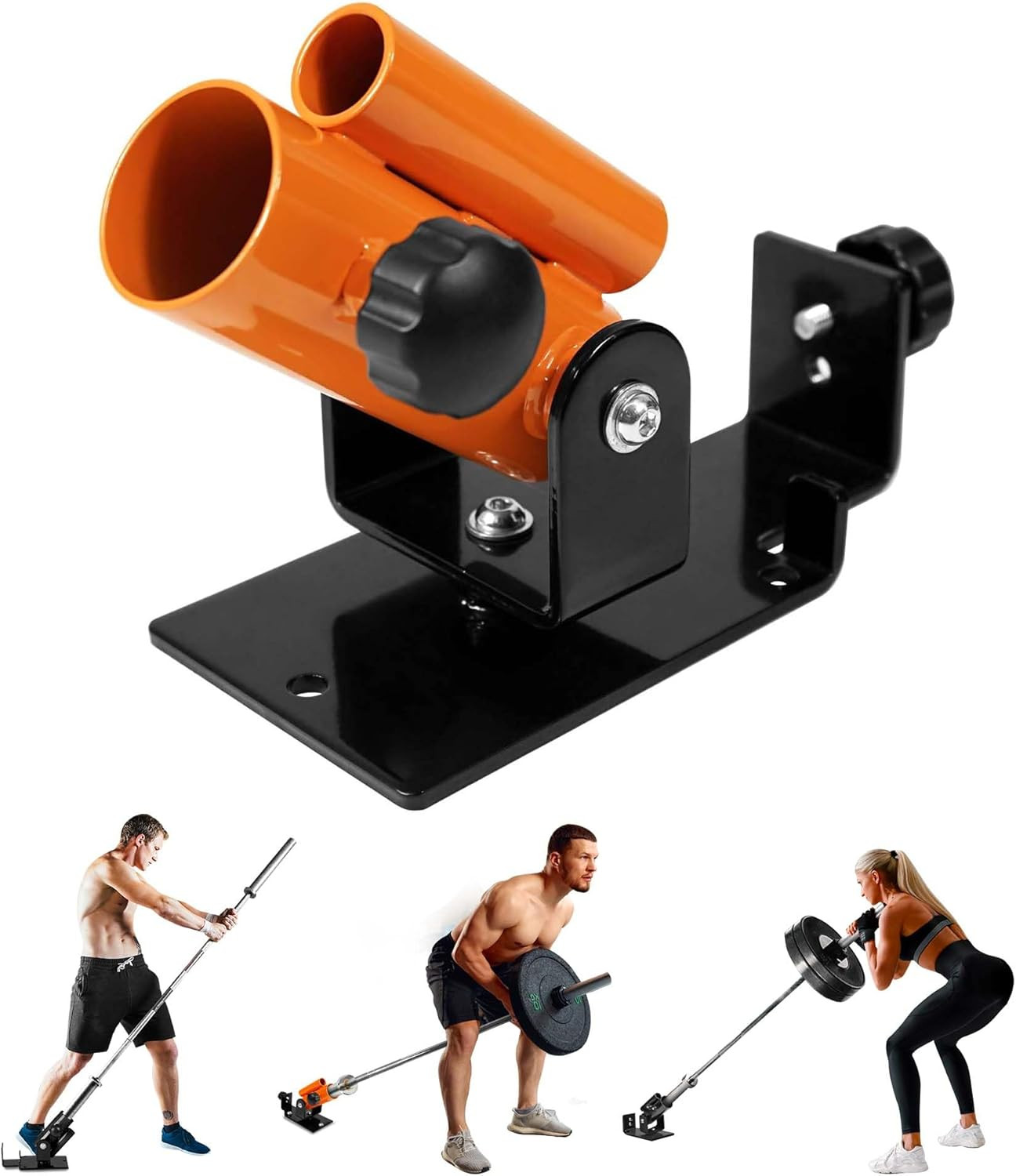 Exercise Machine Adjustable T Bar Row Attachment, D Row Handle/Landmine