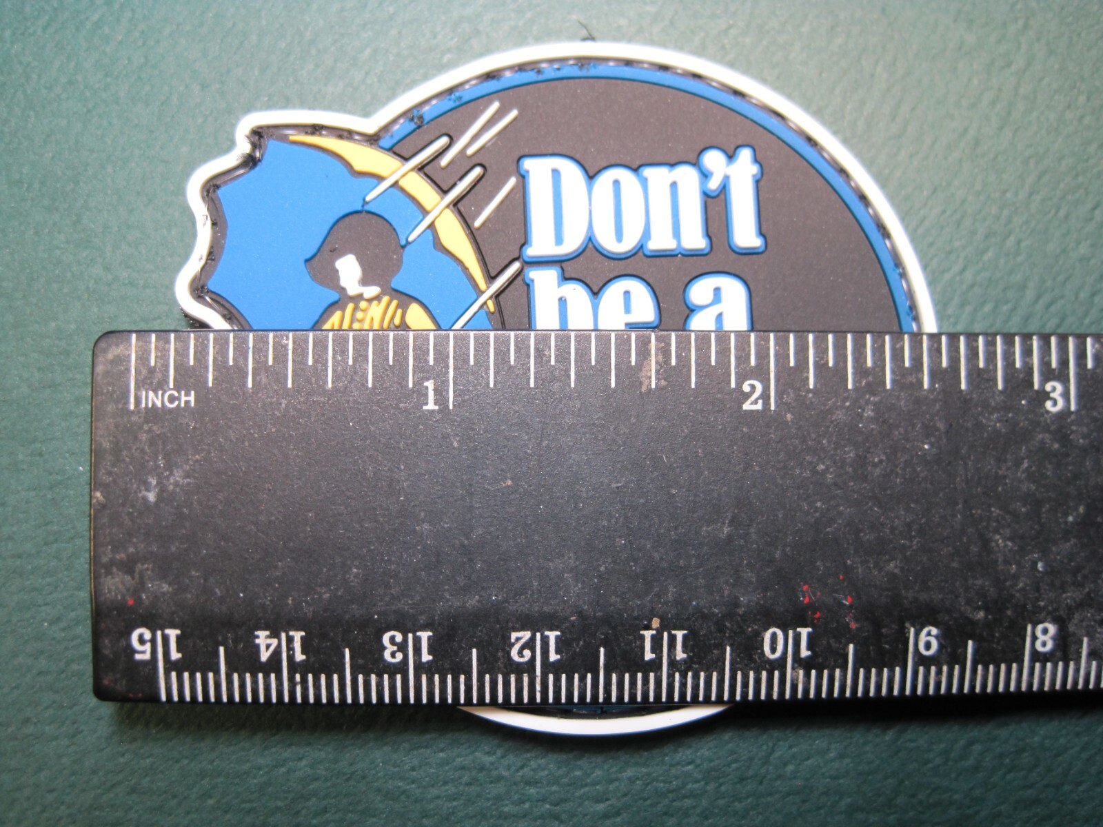 MORALE PATCH "DON'T BE A SALTY BITCH" HOOK BACK GREAT DETAIL!