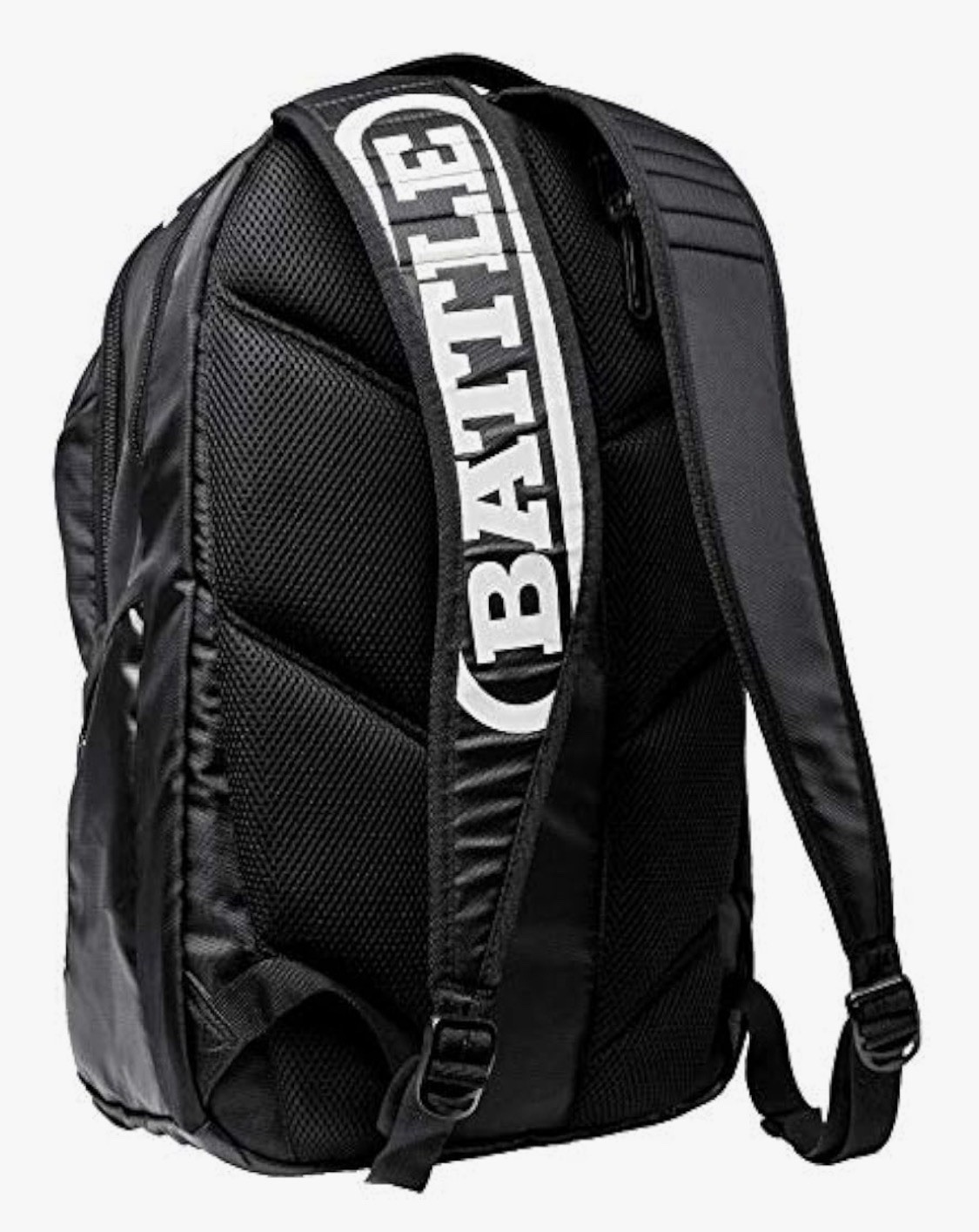 Battle Sports Vaults Athletic Backpack | Black White - Durable Material