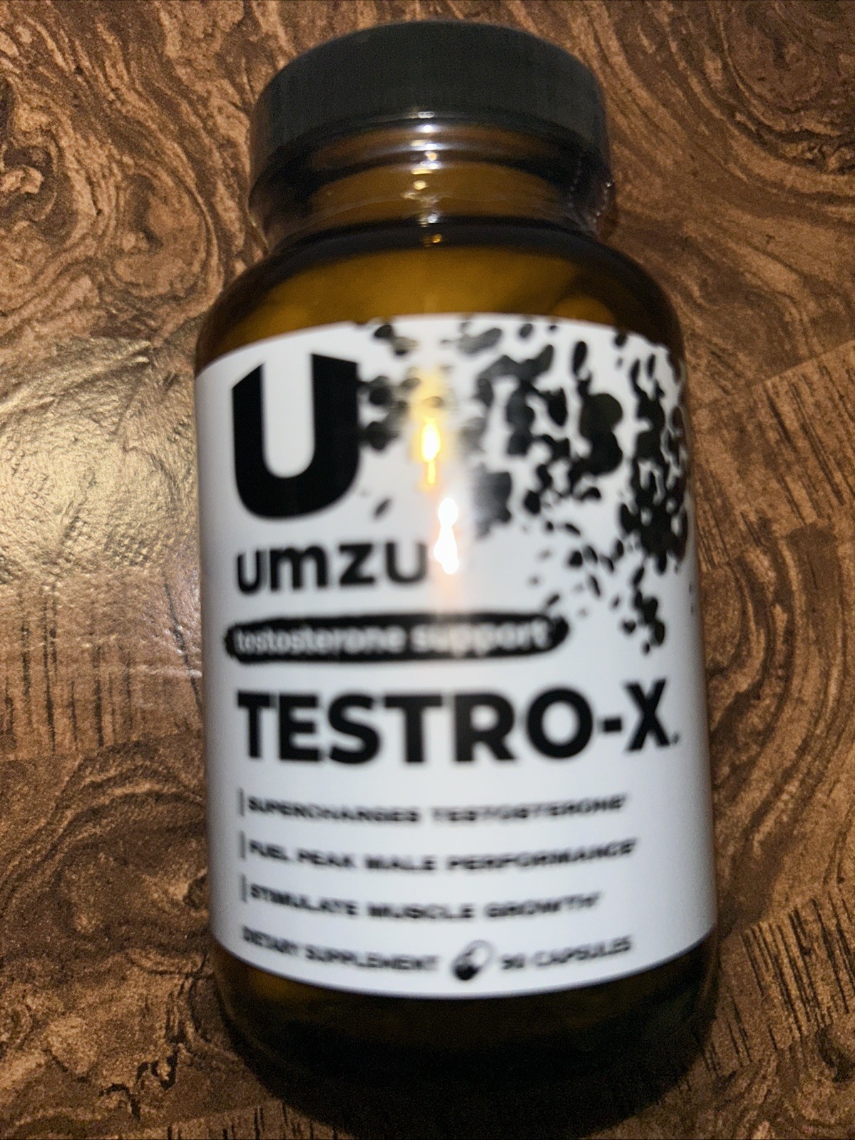 Testro X Supplement for Men Energy Focus Muscle Pumps Healthy T Levels 90 Caps
