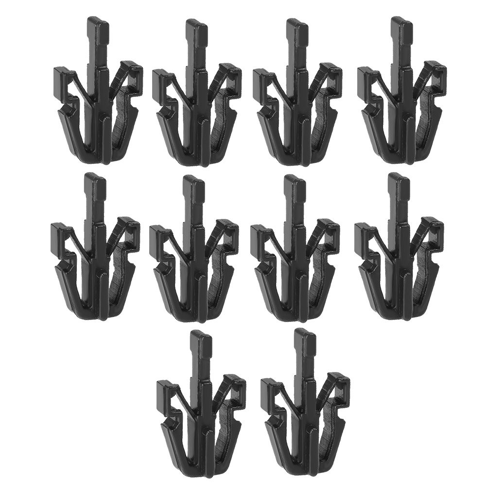 Hoypeyfiy 10 X Grille Retainer Clips For Chevy GMC Colorado Canyon Black