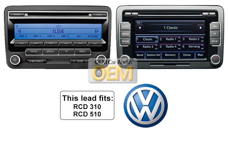 VW MDI iPod iPhone lead, VW Polo lightning cable connection, Media In adapter