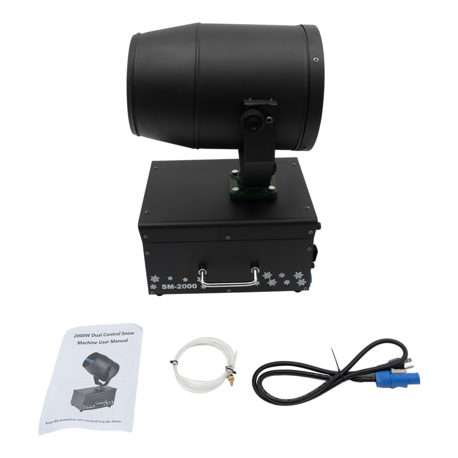 1200w Snow Machine Remote Control Snowflake Spraying Machine Stage Snow Blowing