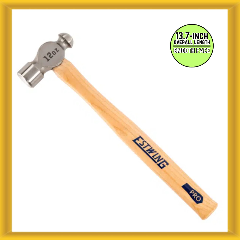 Estwing Sure Strike 16oz. 13.7" Triple Wedge Ballpeen Hammer wtih Wood Handle