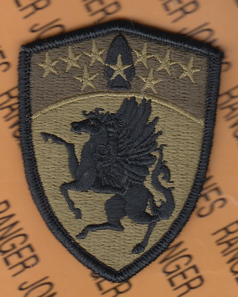 US Army 63rd Aviation Brigade ~3.5" OCP w/ HOOK uniform patch m/e