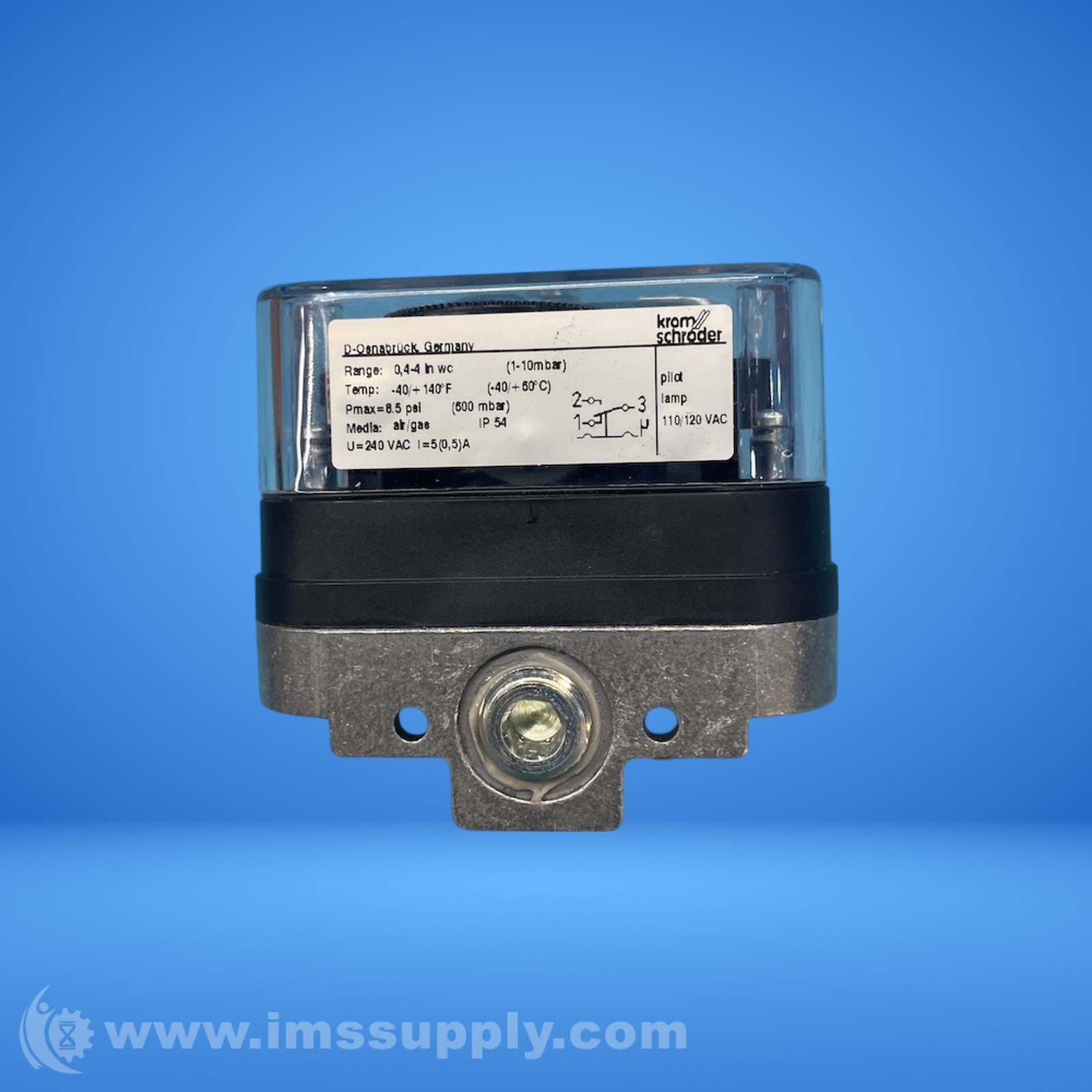 Krom Schroder DG10T Pressure Switch 9662