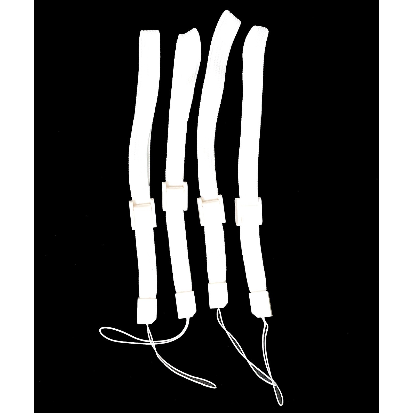 White Wrist Strap For Nintendo Wii Controller - 4 Pack NEW!