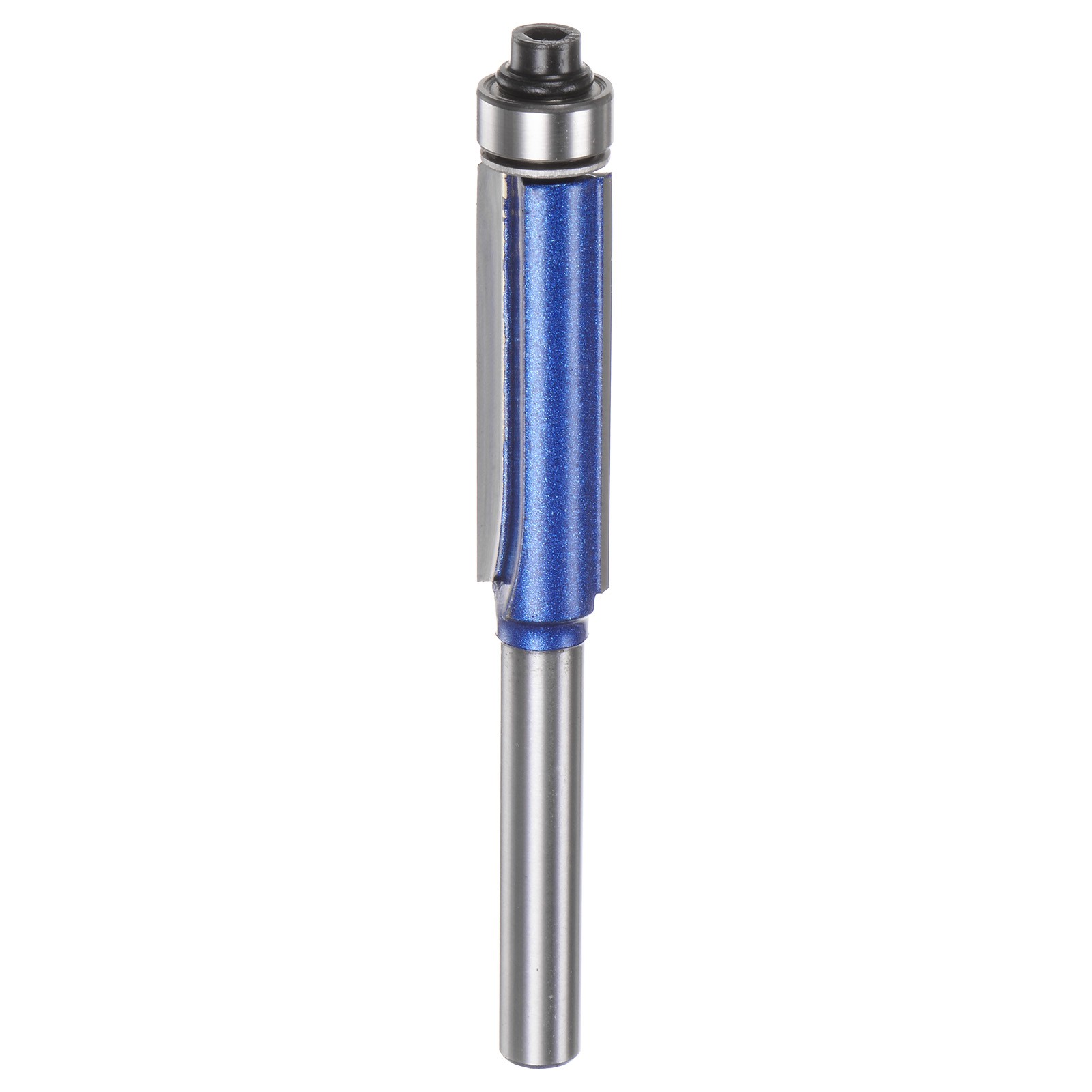 Flush Trim Router Bit 6mm Shank 3/8" Dia for Woodworking Silver Blue