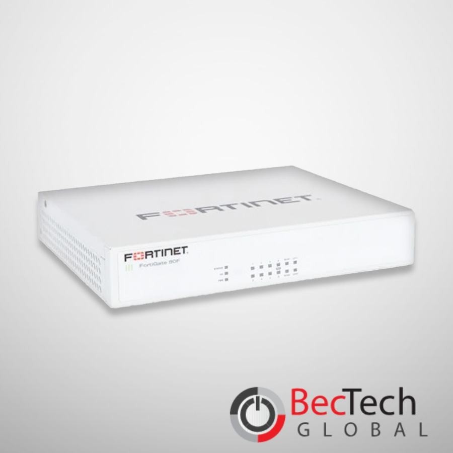 Fortinet Fortigate 80F Hardware + 1 Year 24x7 Forticare - *FG-80F-BDL-950-12*