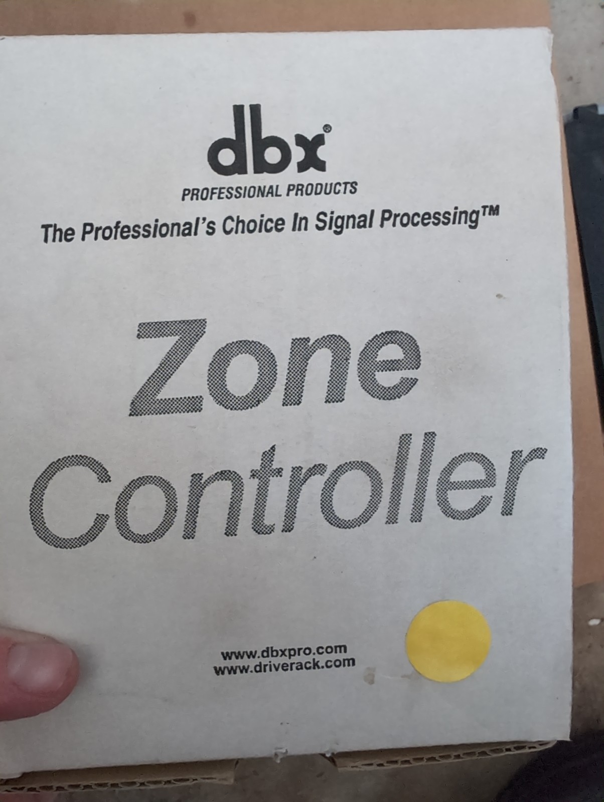 dbx ZC-3 Programmable Wall Mount Zone Controller DBXZC3V New Boxed Pro AV