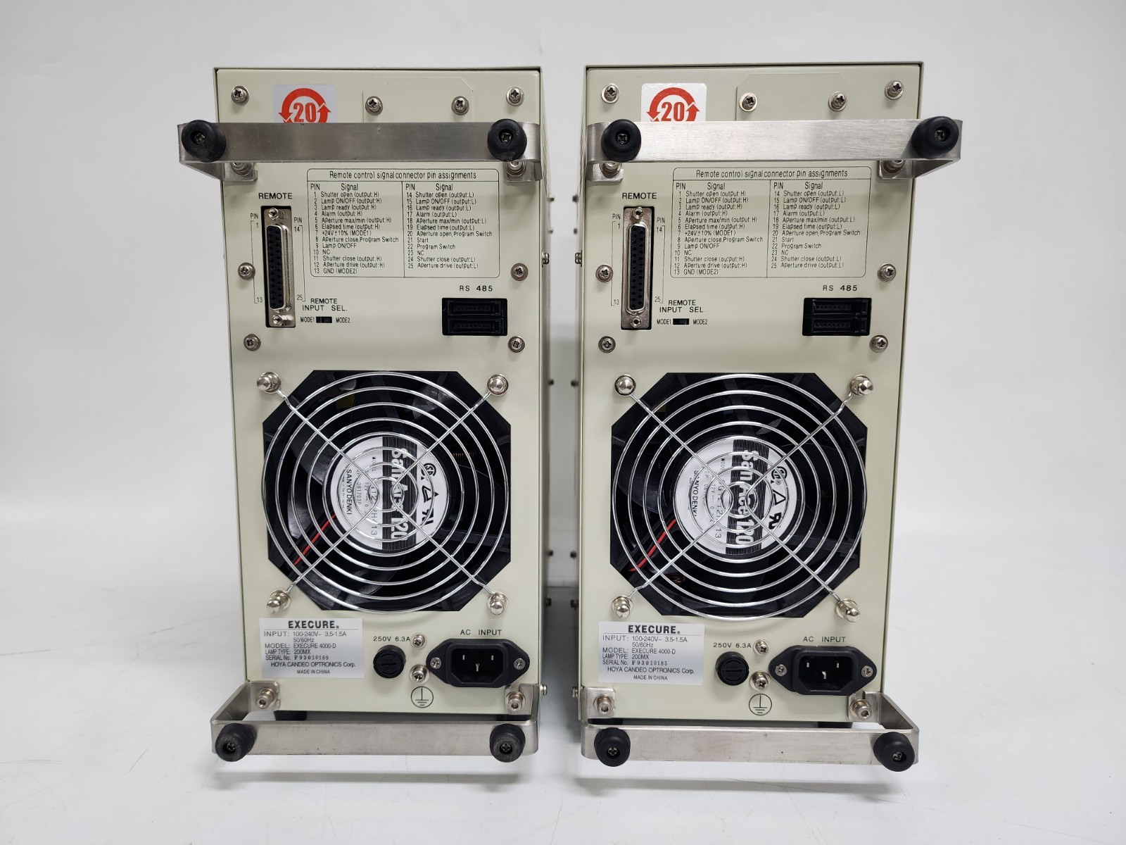 HOYA EXECURE 4000-D UV Light Source