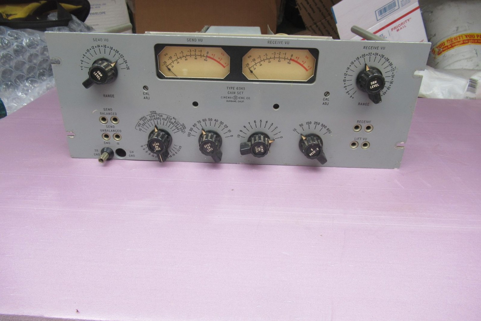 Cinema Engineering GAINSET Type 6343 good working condition