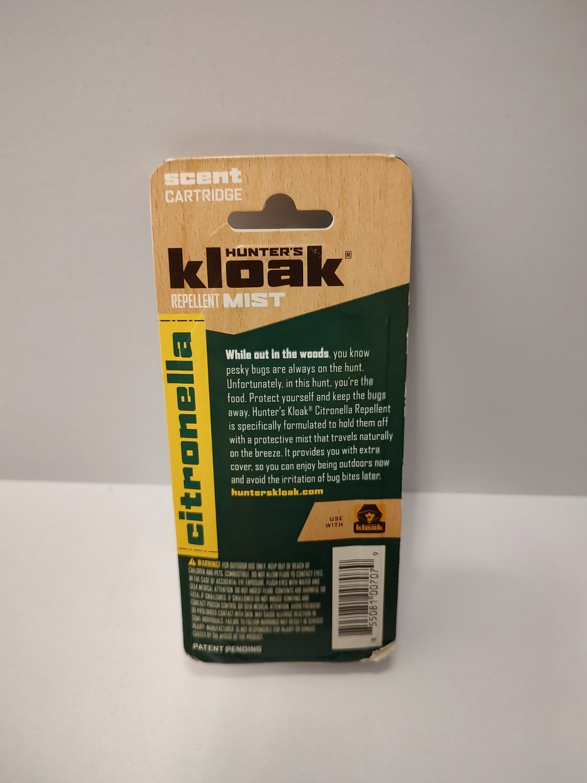 Hunter's Kloak Repellent Mist Scent Cartridge
