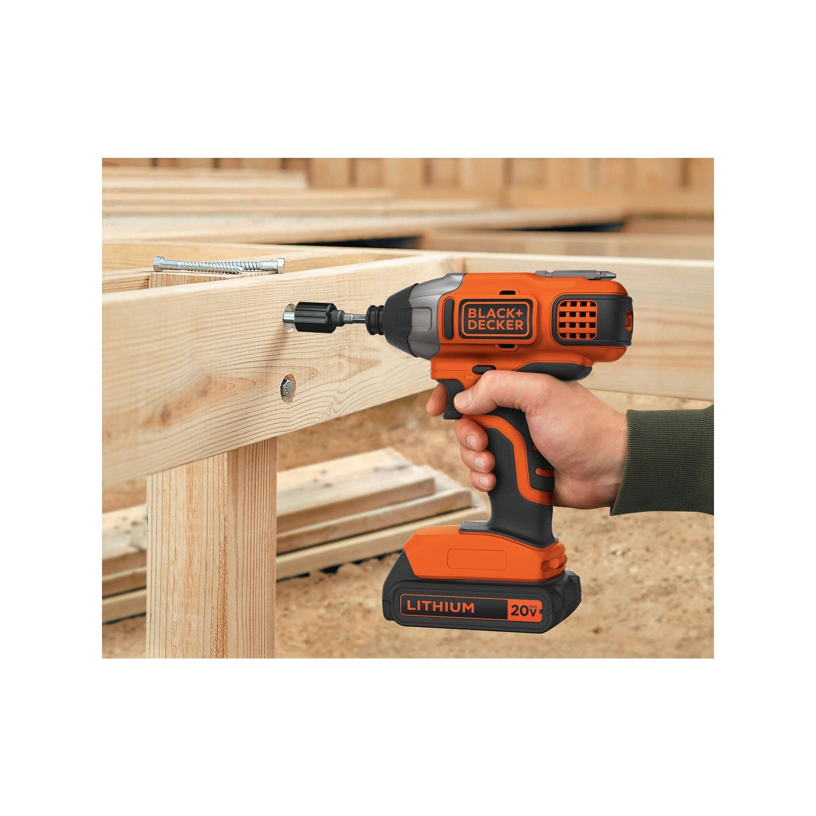 BLACK+DECKER 20V MAX* Cordless Drill and Impact Driver - BD2KITCDDI