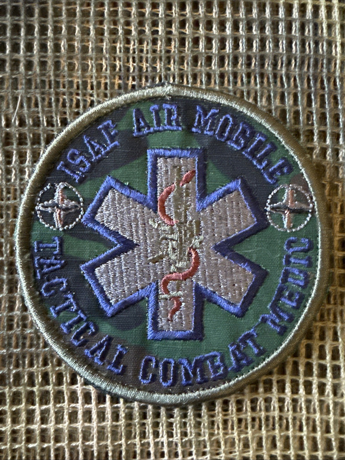 French NATO Air Mobile Response Team - Tactical Combat Medic Patch