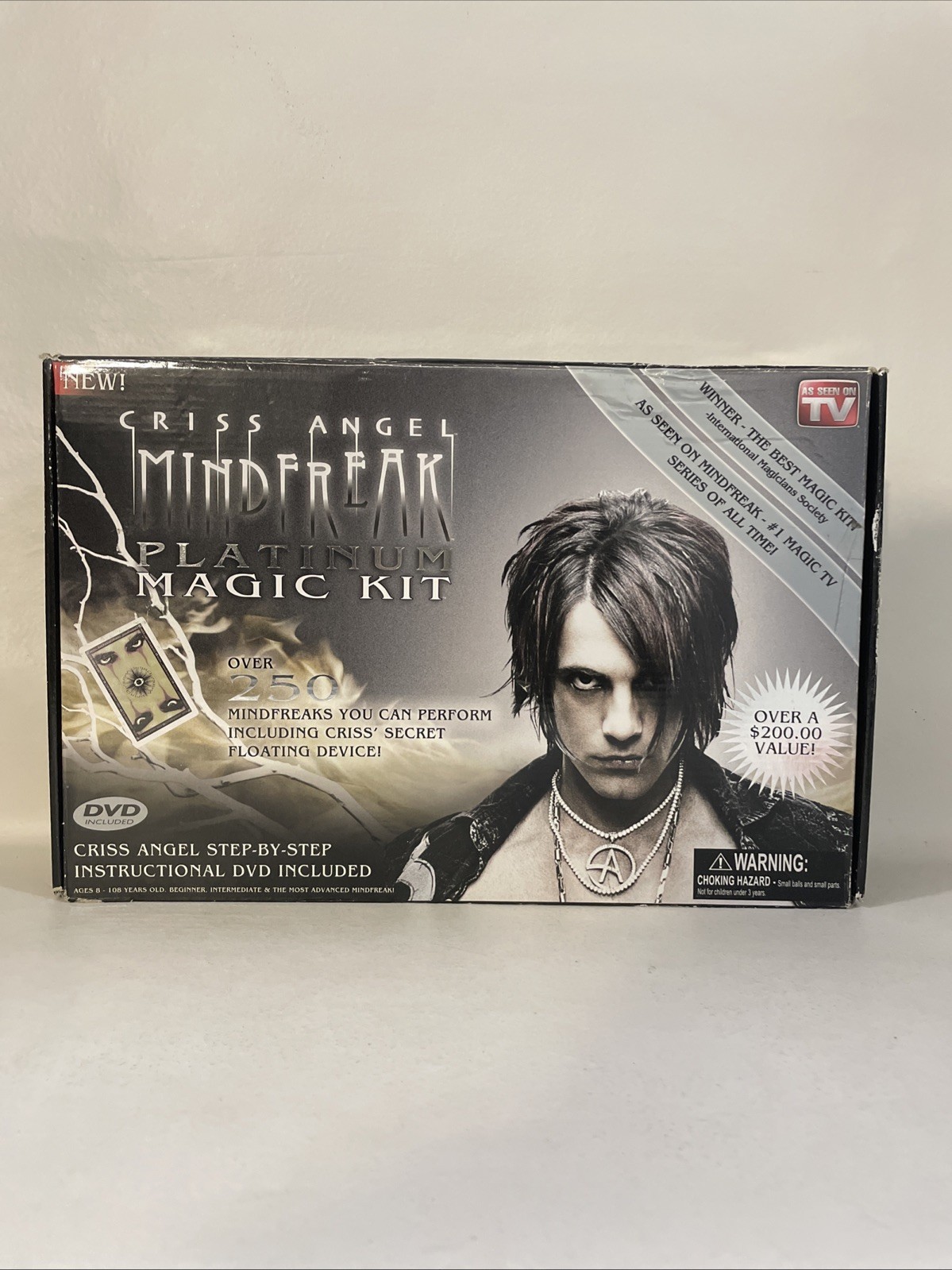 Criss Angel Mindfreak - Platinum Magic Kit - Some Wear & Missing DVD