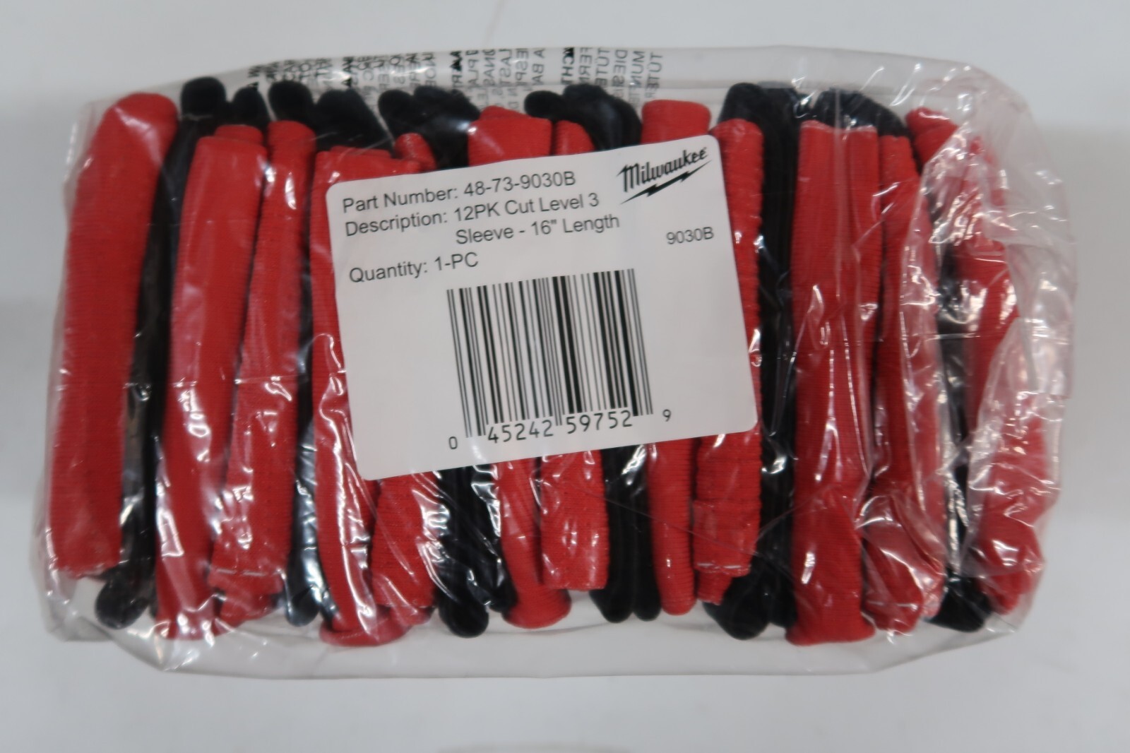 Milwaukee Tool 48-73-9030B 16 In. Level 3 Cut Resistant Protective Sleeves (12