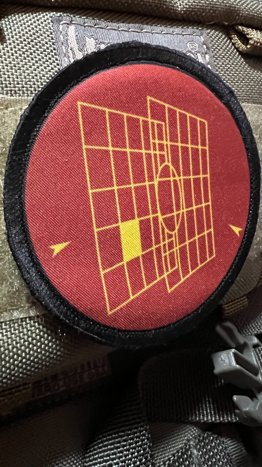 Oga's Cantina Ranco Coaster PATCH Hook and loop Morale Patch