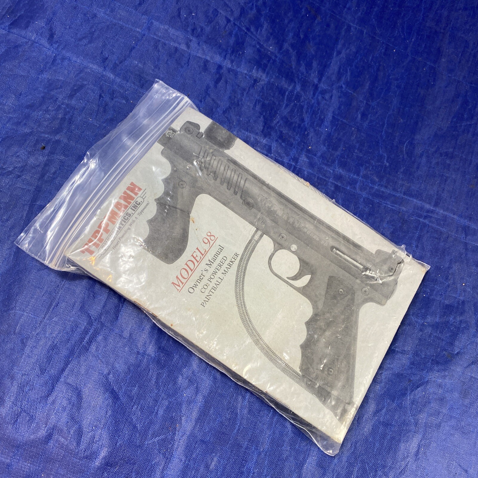 Tippmann Model 98 Manual & Parts Paintball
