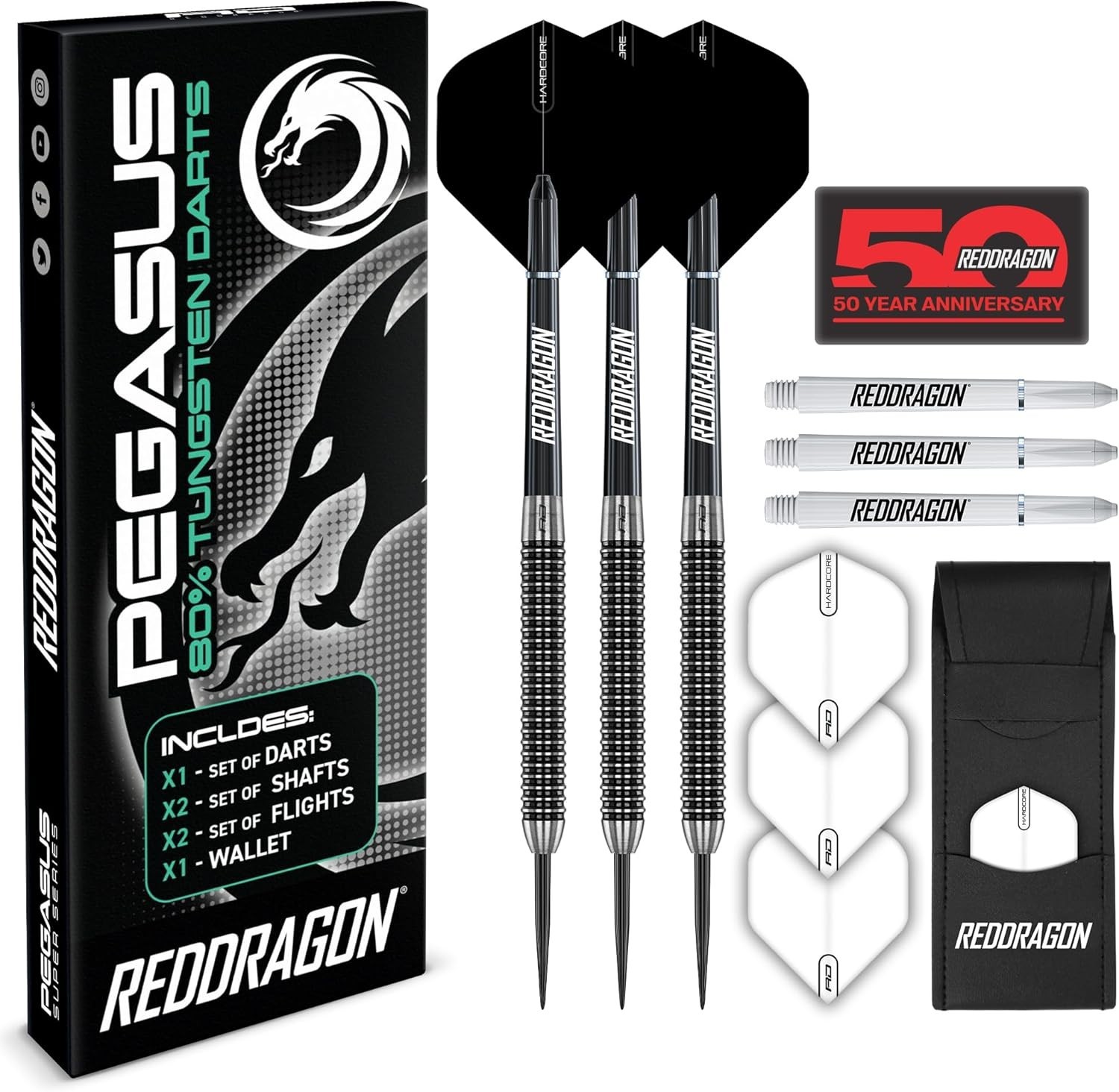 Red Dragon Tungsten Darts - 80% Tungsten