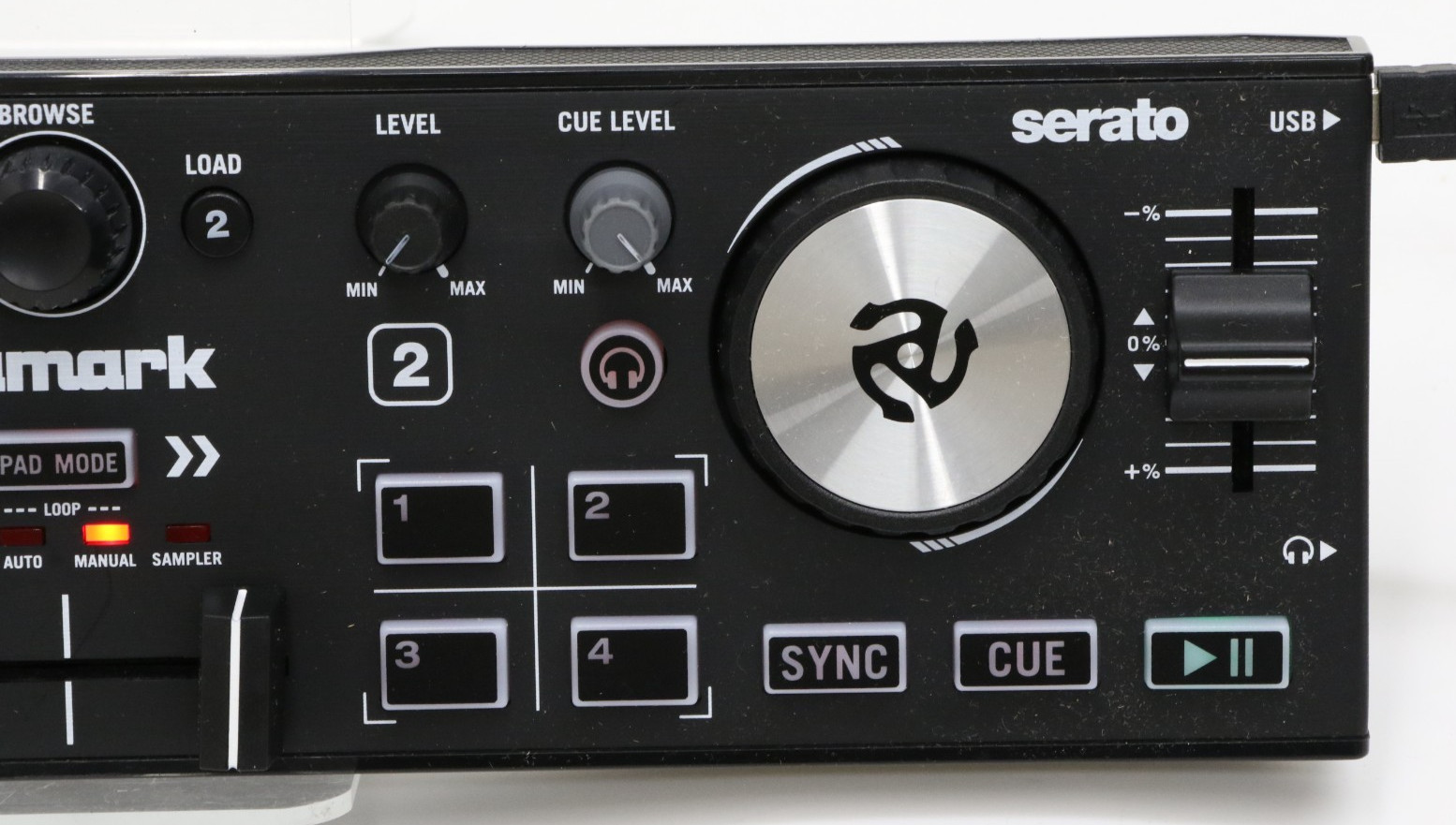 Numark DJ2GO2 Touch Pocket DJ Controller for Serato