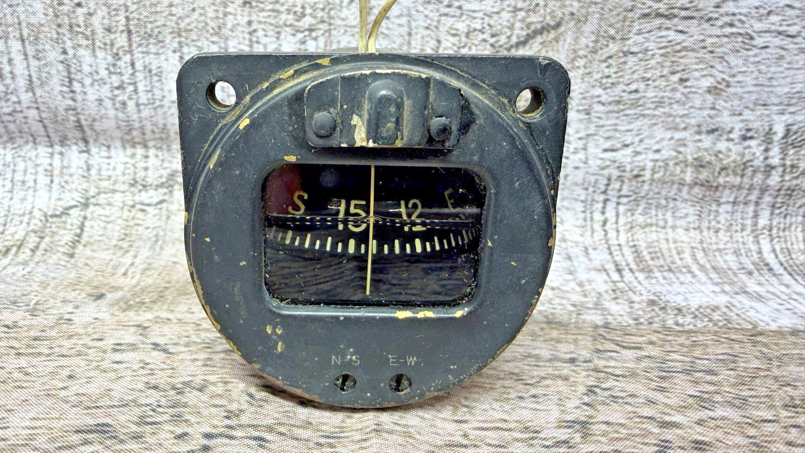 Vintage BAE Scottish Magnetic Compass Indicator