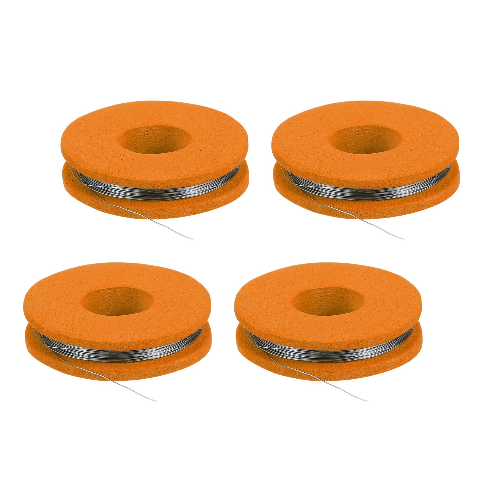 4pcs 30 AWG 16ft Nichrome Wire Cr20Ni80 Heating Resistance Wire Orange