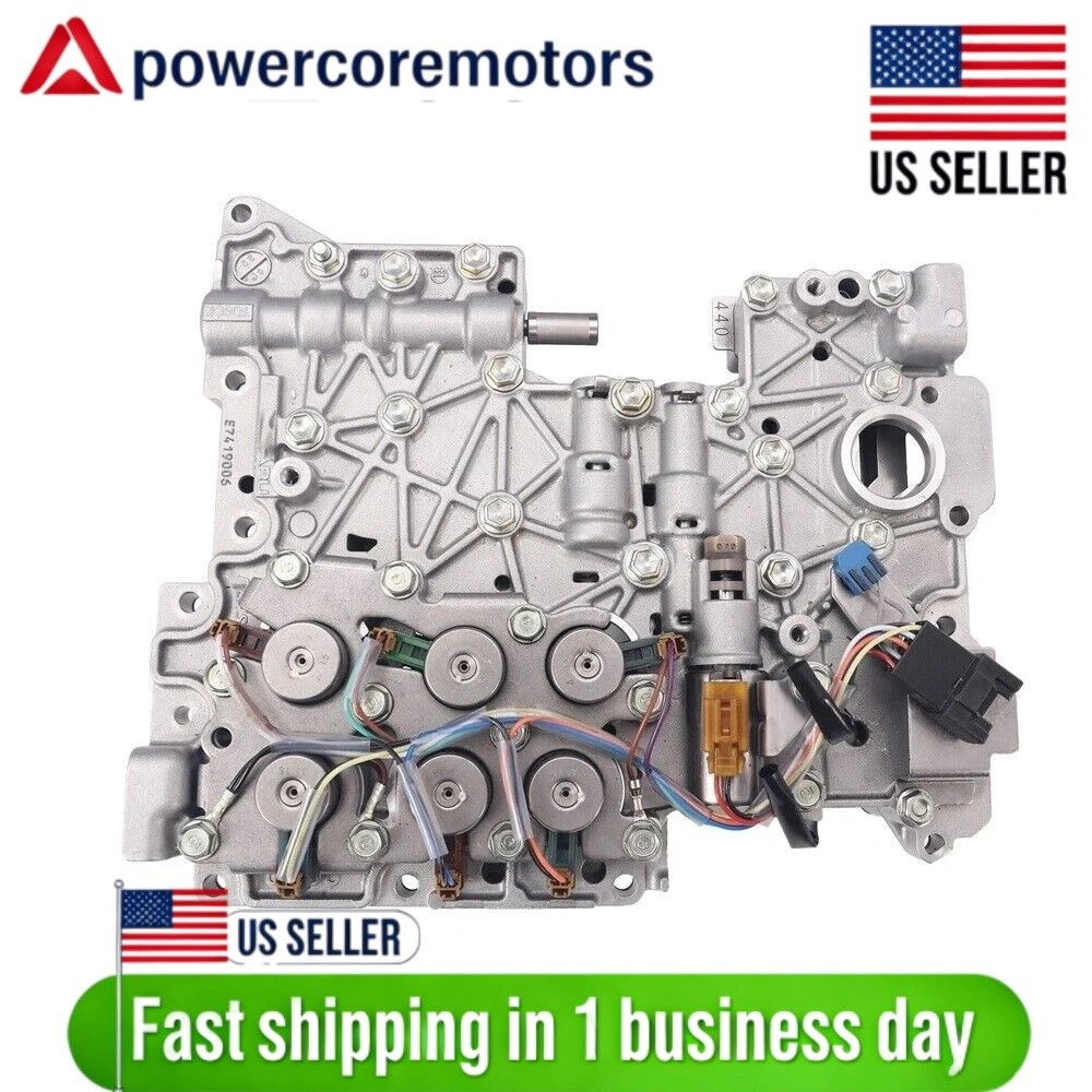 4EAT AUTO TRANS VALVE BODY WITH SOLENOIDS FIT FOR SUBARU FORESTER IMPREZA LOYALE