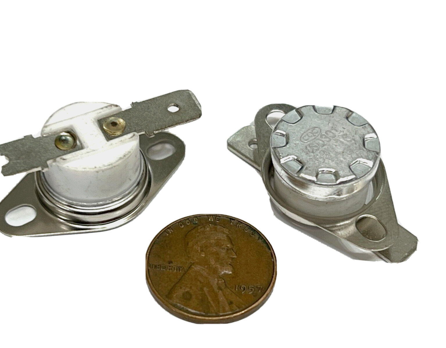 2x Thermostat switch normally open NO Thermal 16a 180C 356F KSD301 KSD302 G589