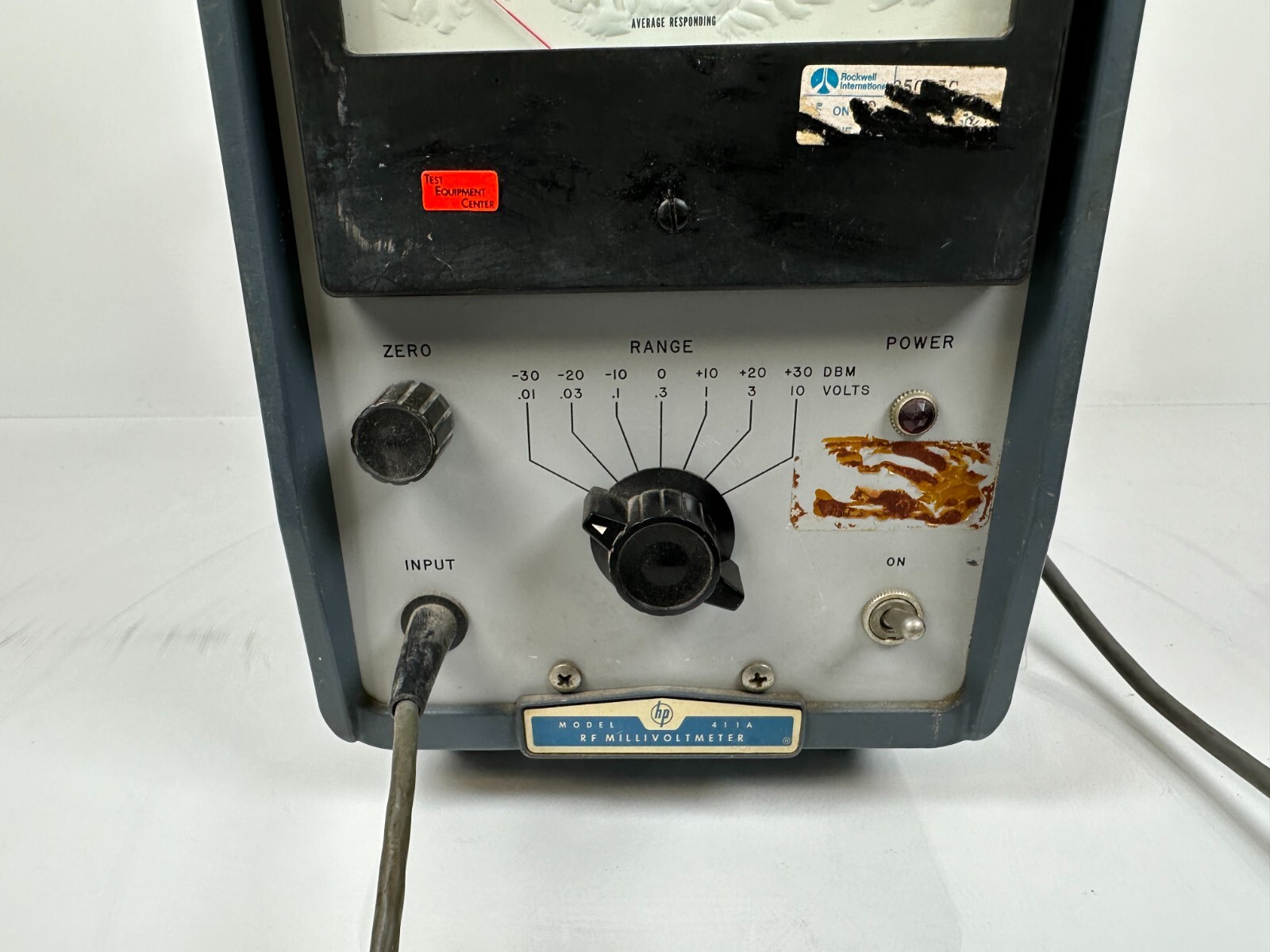 Vintage HP Hewlett Packard 411A RF Millivoltmeter