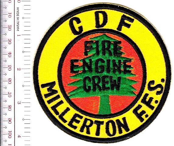 Hot Shot Wildland Fire Crew California CDF Millerton F.Fire Station NO TARIFF