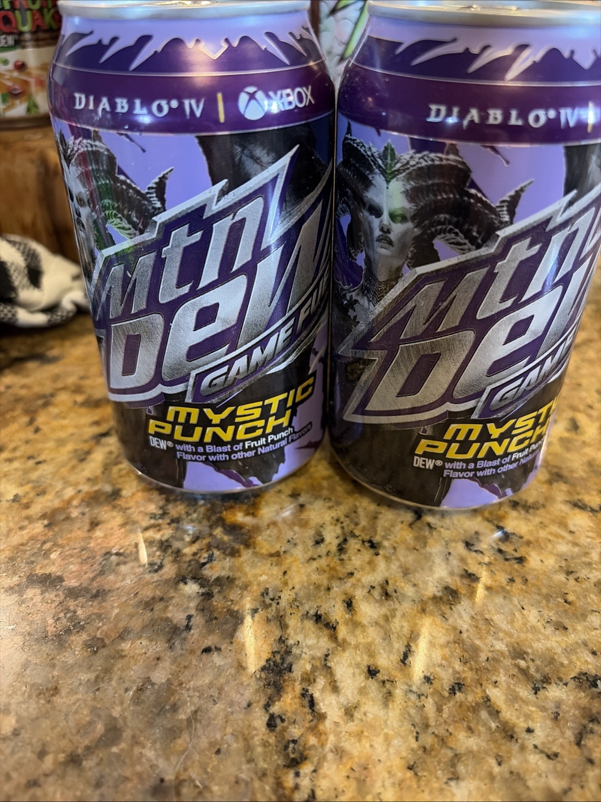 Mountain Dew Mystic Punch 2 Cans