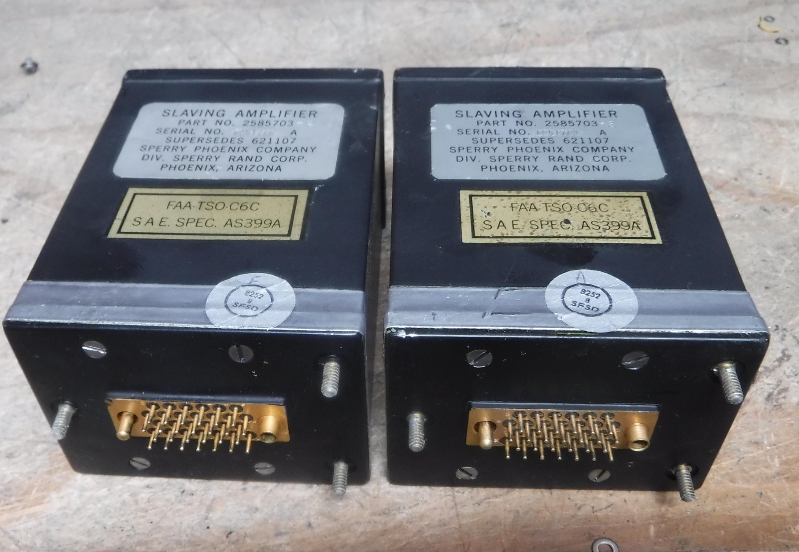 SPERRY SLAVING AMPLIFIER   LOT OF 2    FOR PARTS  FREE SHIPPING
