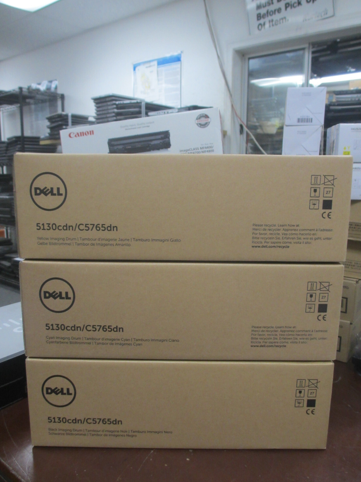 Dell 5130cdn/C5765dn CT350800-801-803 Imaging Drums P623N T229N U163N X951N