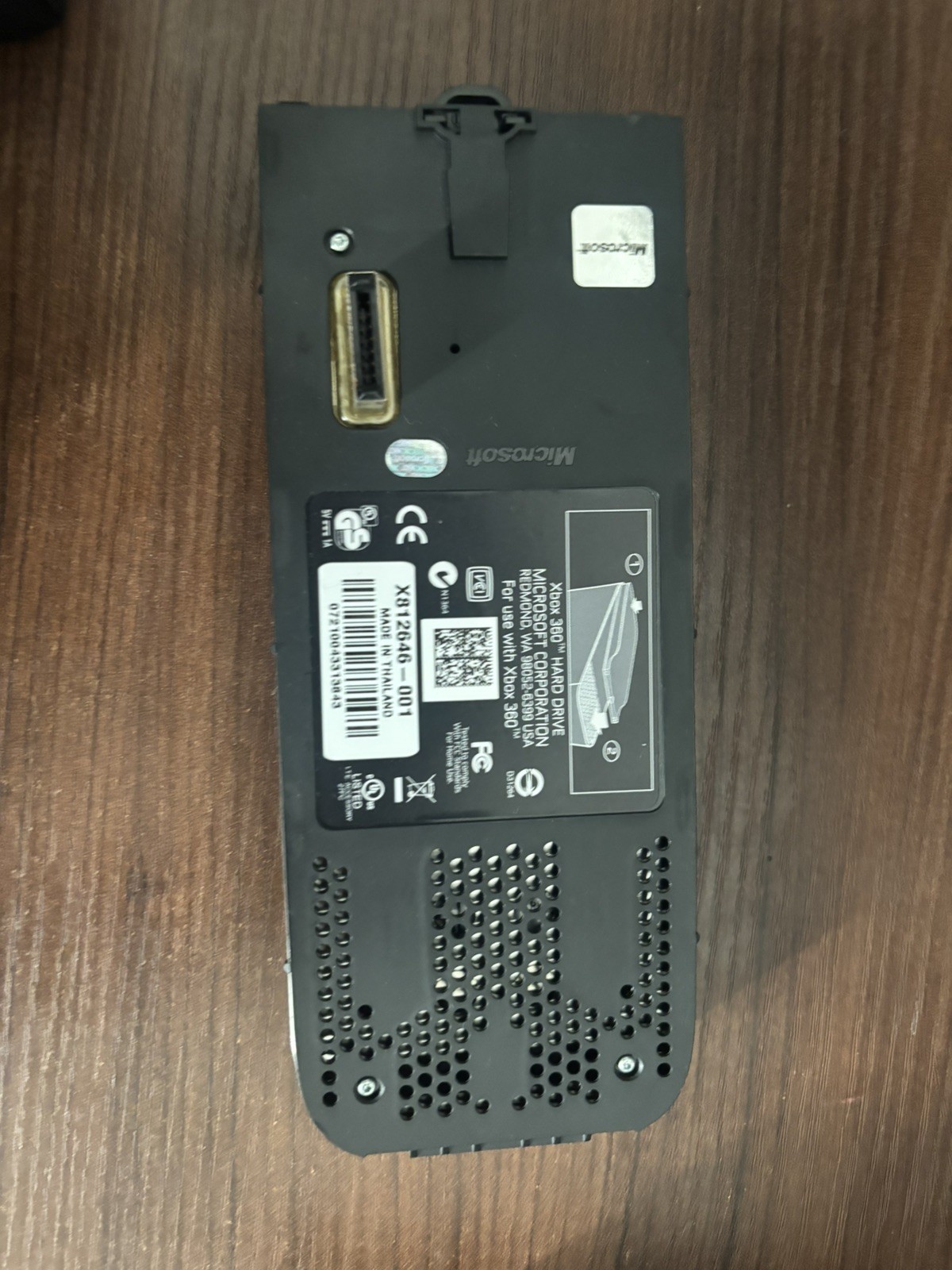 Xbox 360 OEM 120GB Hard drive tested