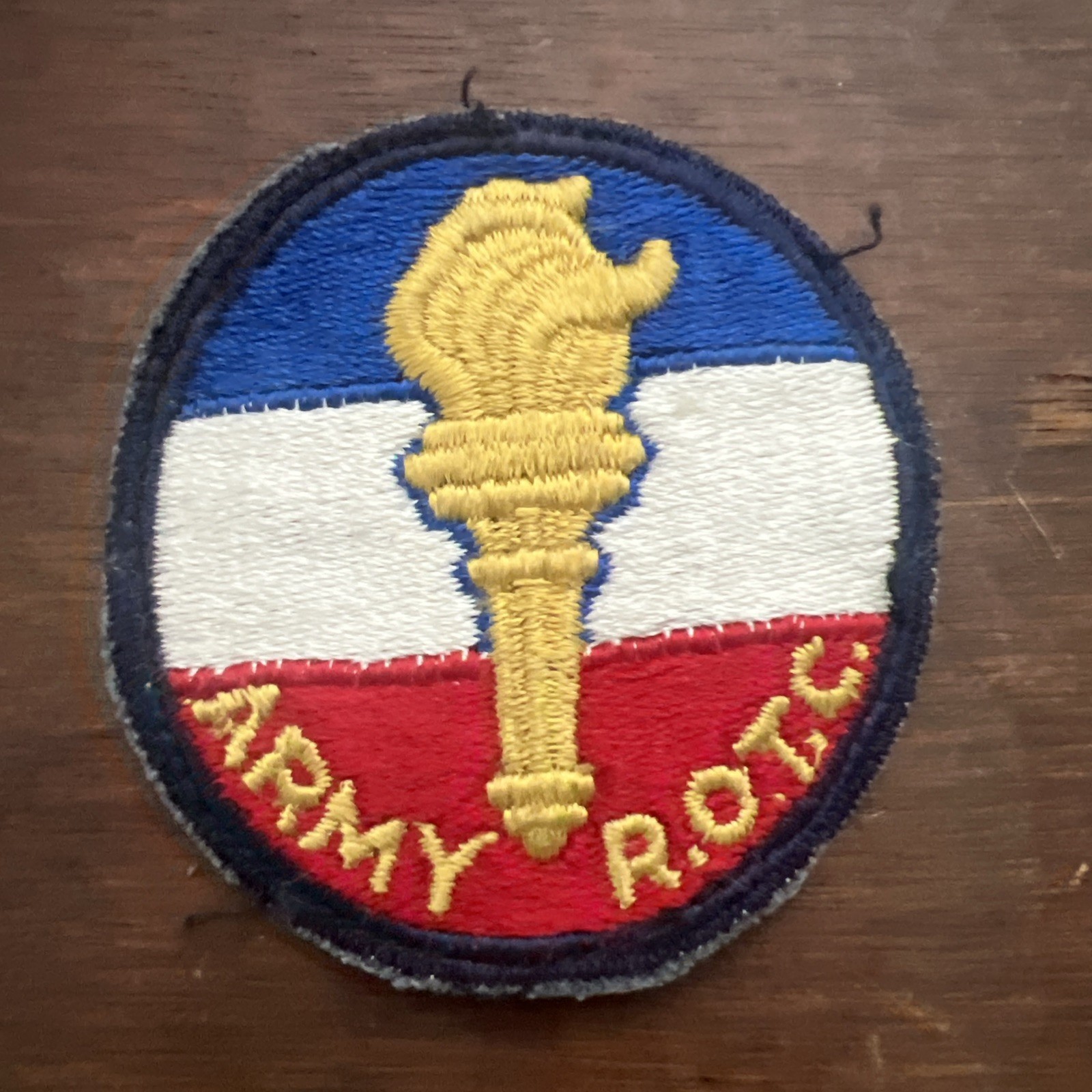 Vintage WW2 US Army R.O.T.C. Command Patch Unit Insignia