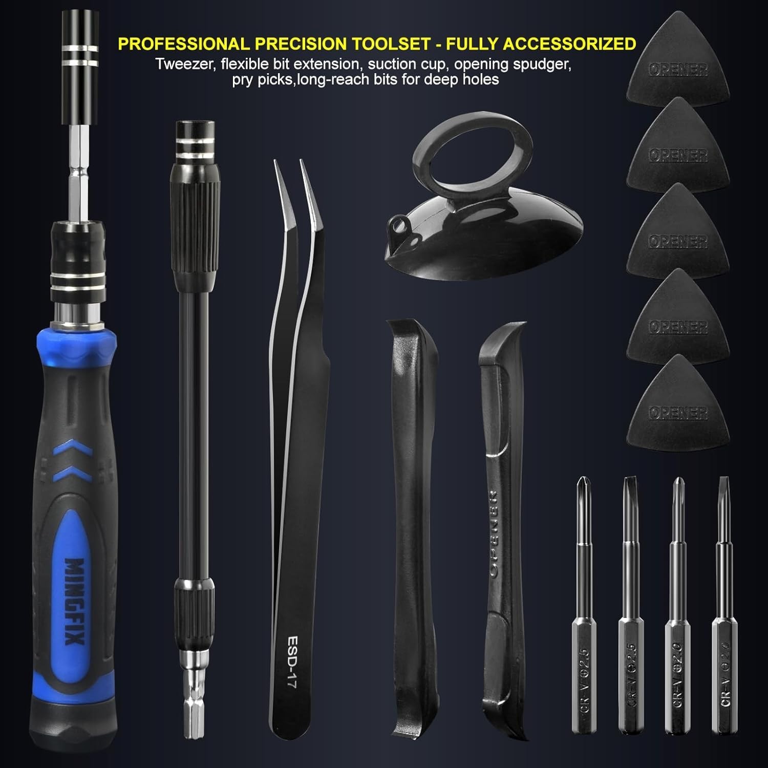 """Gunsmith Screwdriver Set Wheeler Gunsmithing Firearm Tools Kit 103 Bits Pro N