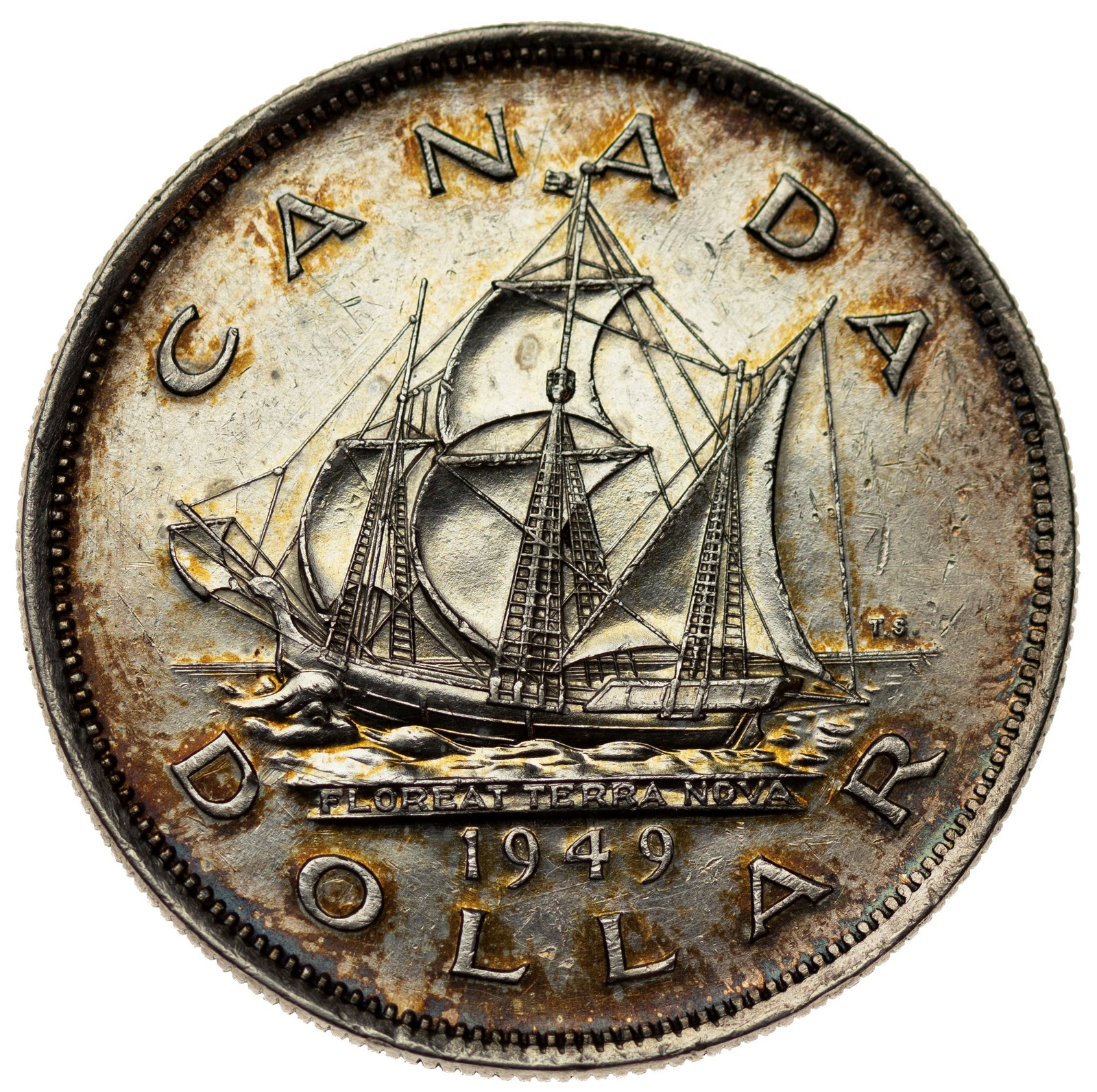 Canada - Dollar 1949 - George VI, Silver