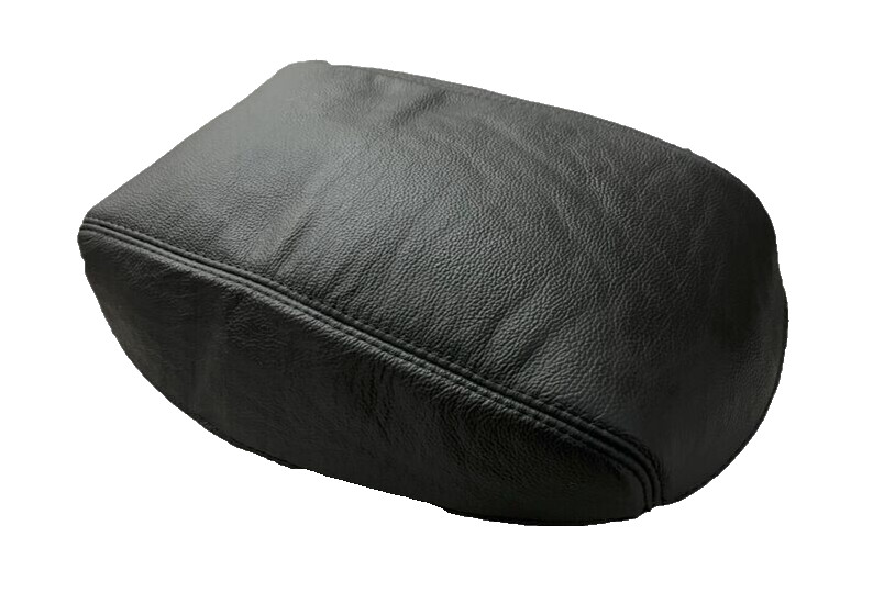 For Hyundai Genesis 2009-2014 New Black Synthetic Leather Console Armrest Cover