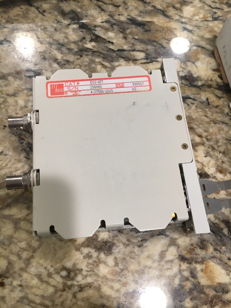 ADC DSX-4FT Front 4F 3-Port Cross-Connect Module 4-27506-1015
