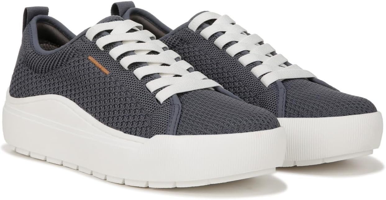 Dr. Scholl's Womens Time Off Knit Lace Up Sneaker