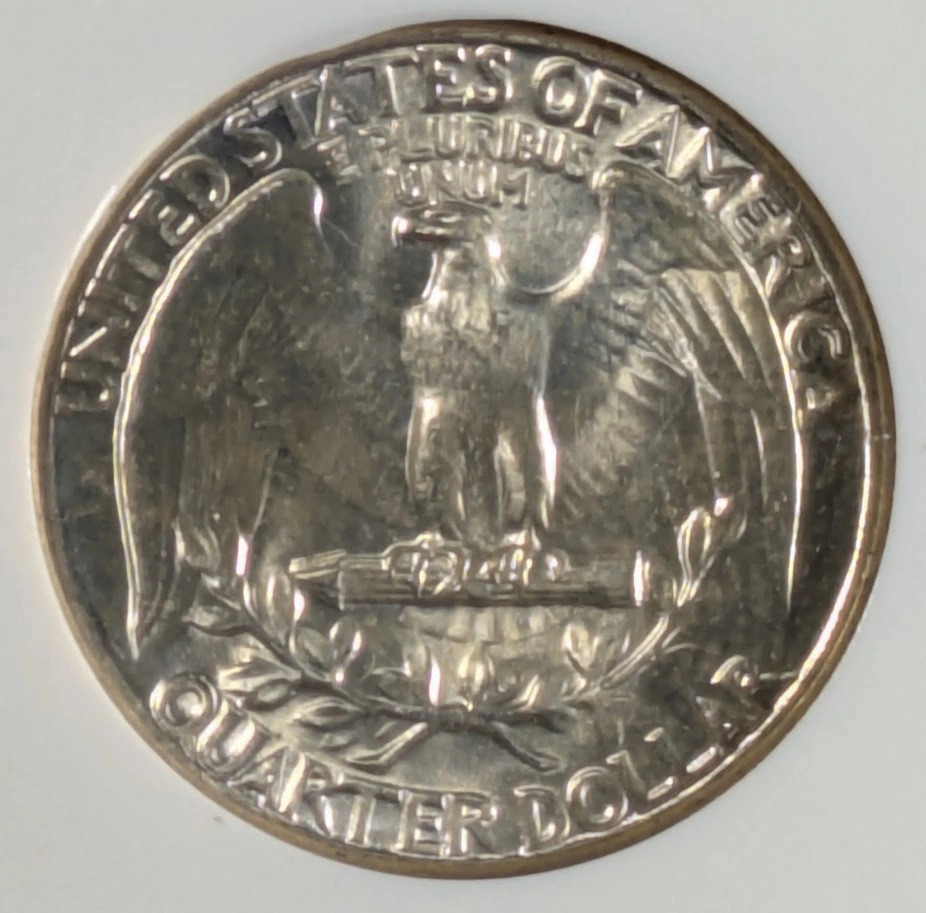 1960 P Quarter Dollars Silver Coinage NGC MS-66
