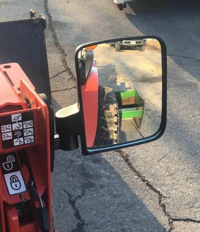 Big Magnets *BLEM* TRACTOR MIRRORS Skidsteer kubota B BX john deere PAIR 1025r