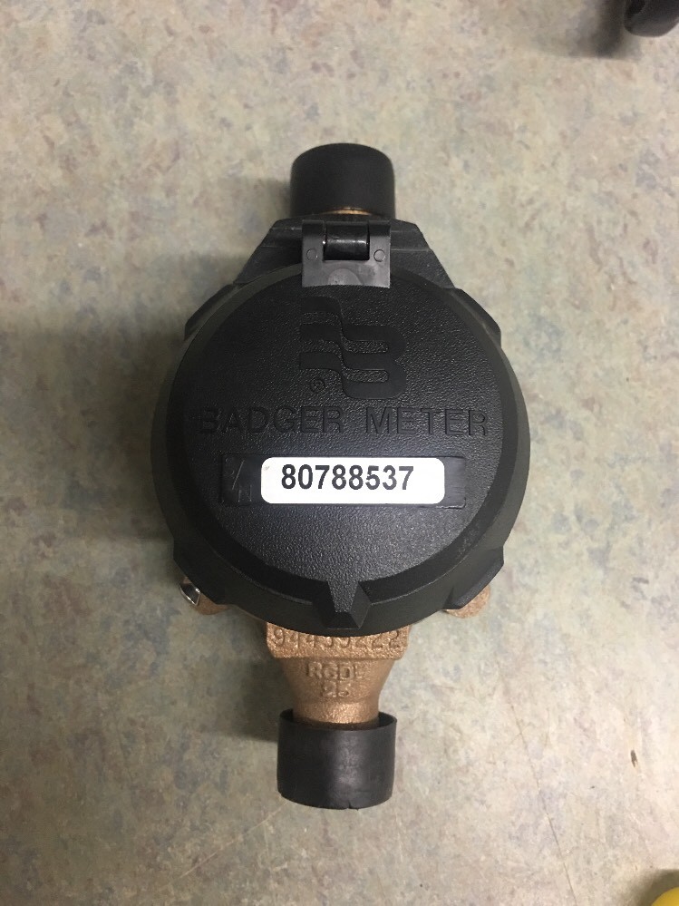 Badger 5/8x3/4 M25 Brass Water Meter