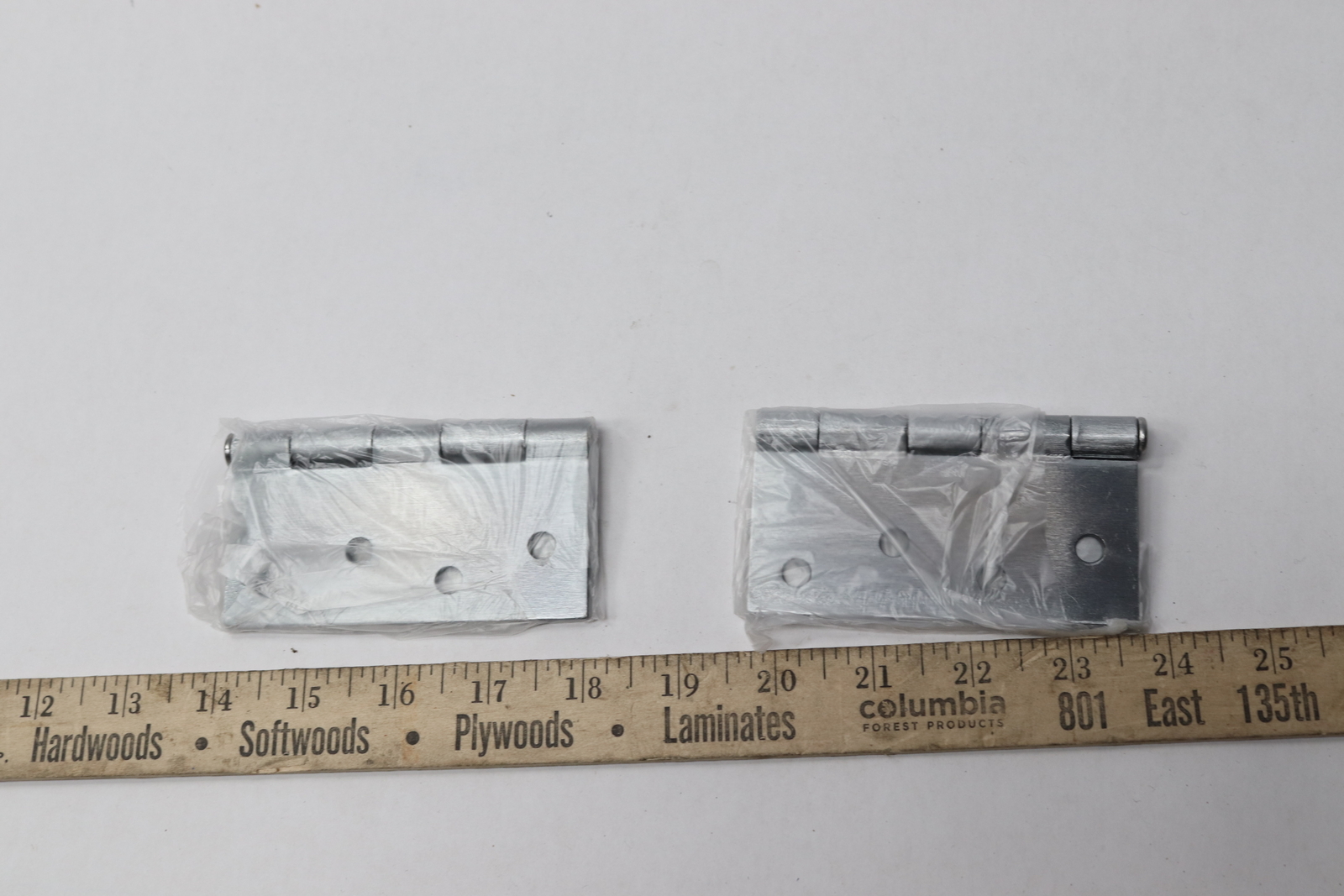 (2) Onward Steel Hinge Square Corner 4" - 822BCB
