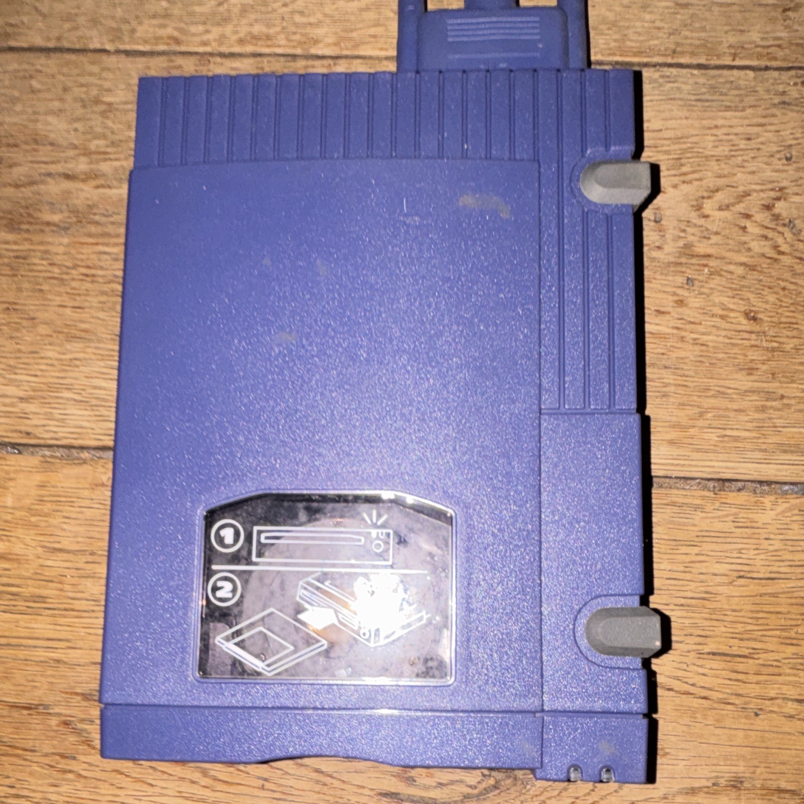 Iomega Zip 100 External Parallel Zip Drive 100MB Removable Blue PC/Mac Z100P2